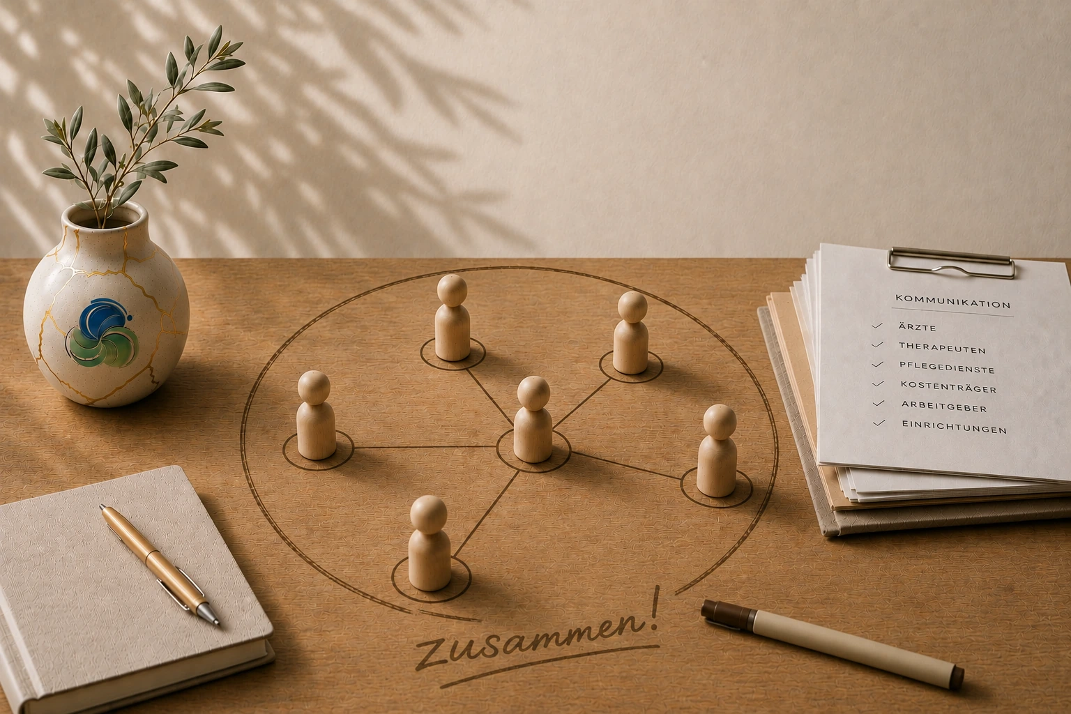 Zusammenarbeit im Reha-Management